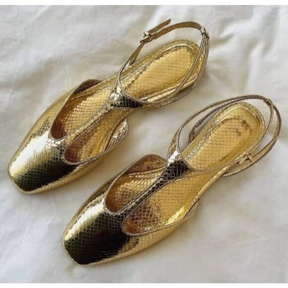 RARE!!! ZARA Front Strap Flats NWT LAST ONE!!! - Picture 6 of 16